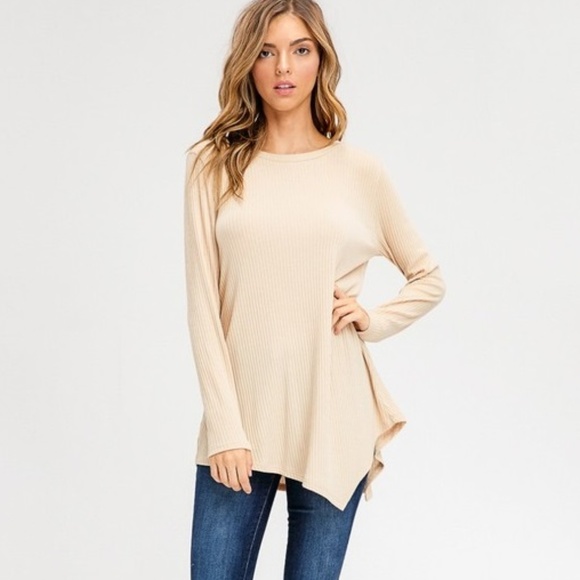 NWT Asymmetric Long Sleeve Tunic - Picture 4 of 4